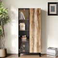 armoire, 80 cm, avec éclairage LED, verre, Caldion