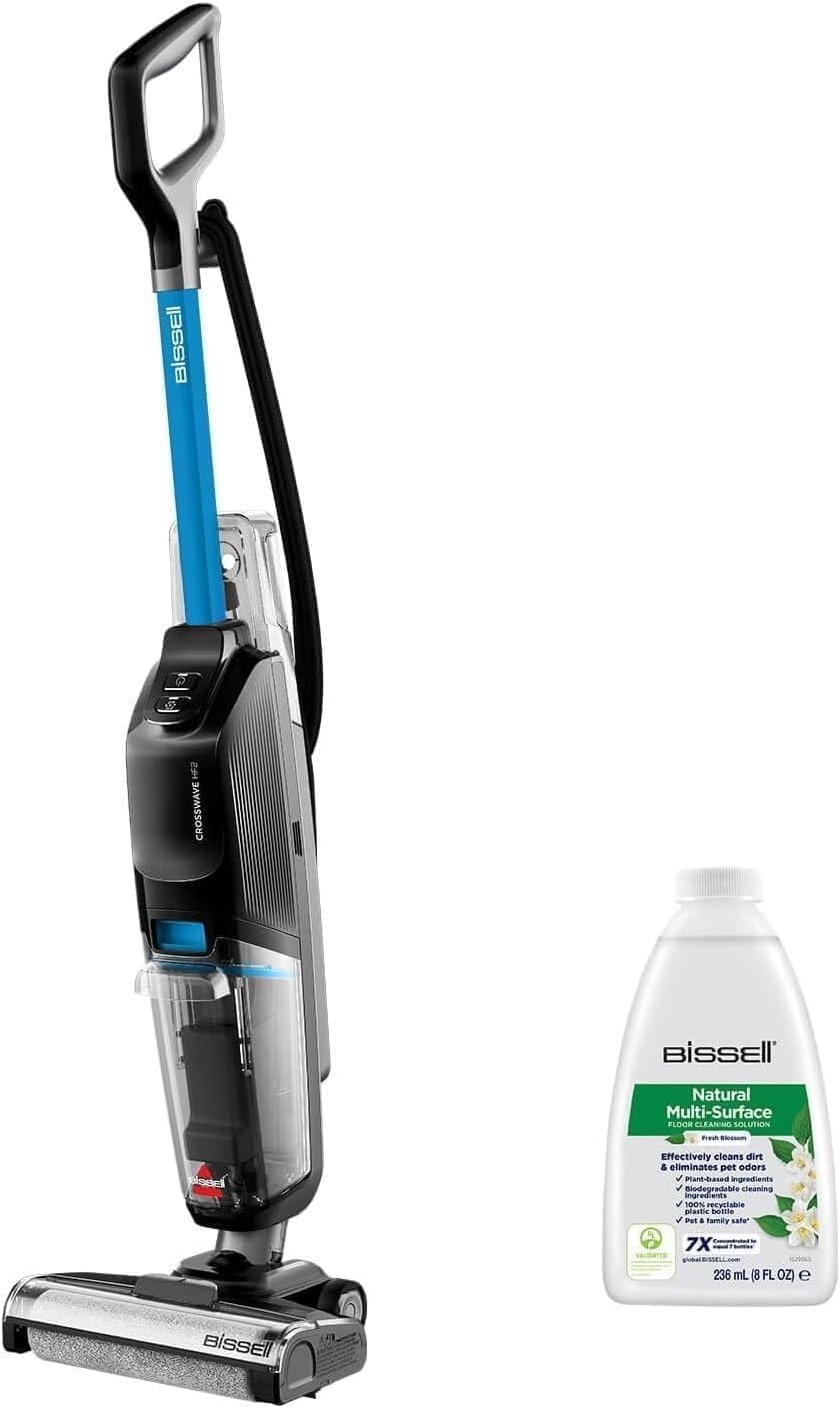 aspirateur HF2, Bissell, Bissell CrossWave HF2 Aspirateur Balai Laveur à Câble 3845N
