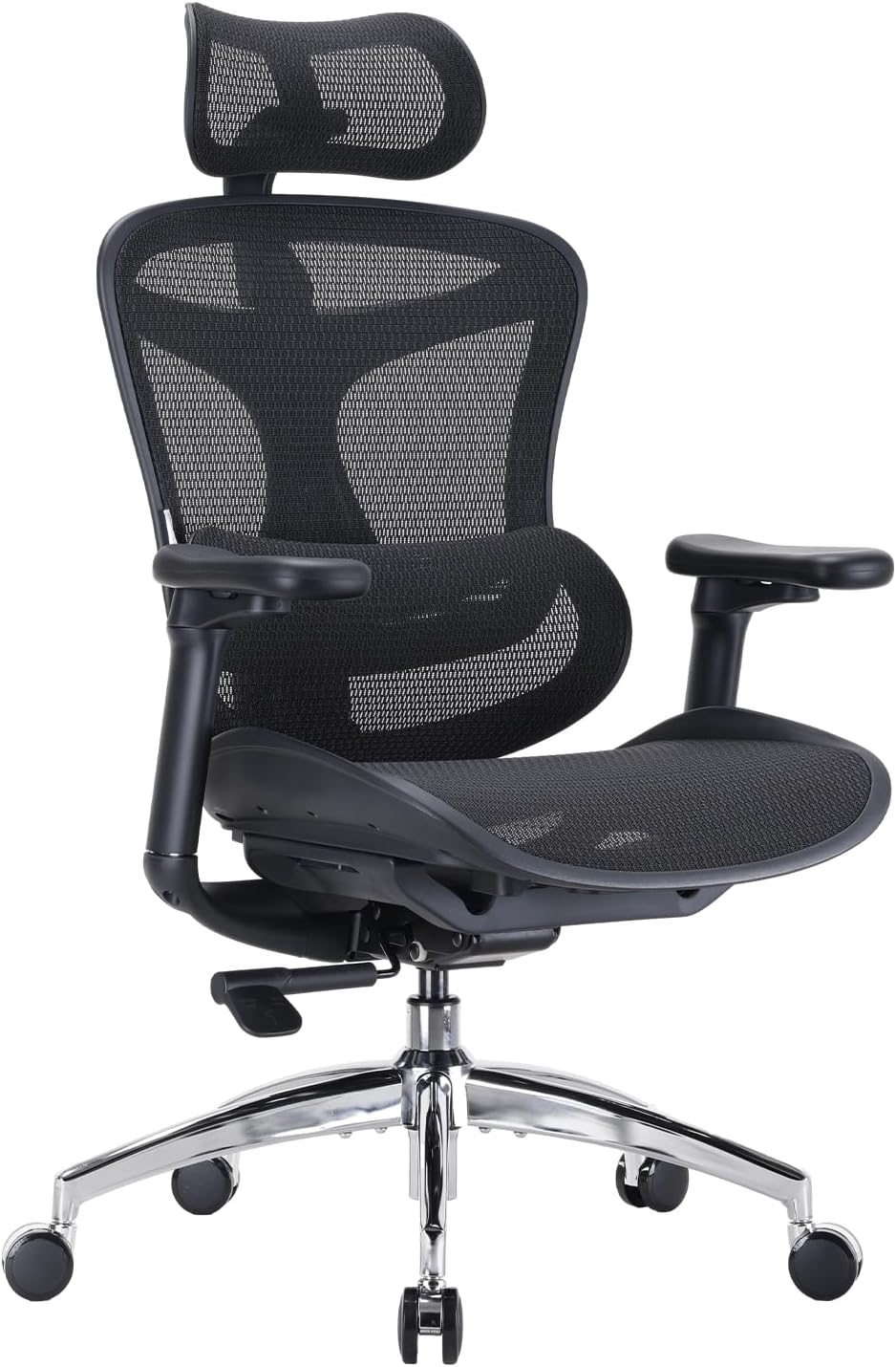 chaise C300, noir, pour le bureau, SIHOO