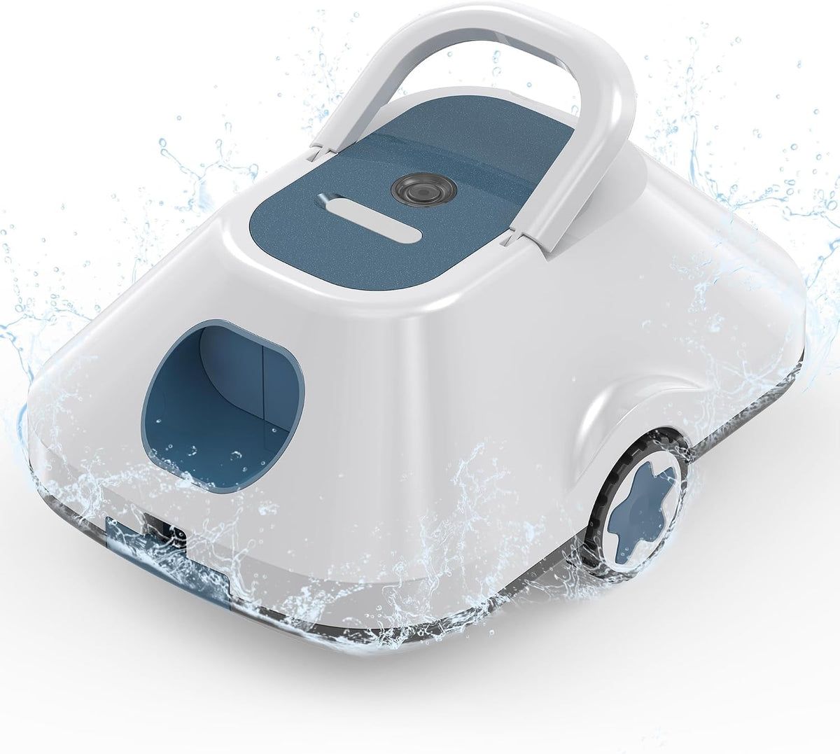 aspirateur, sans fil, bleu, WITBOX, 2026 Upgrade Robot Piscine, Autonomie 210-Min pour piscines Hors-Sol Et enterrées, Jusqu'à 200 m2