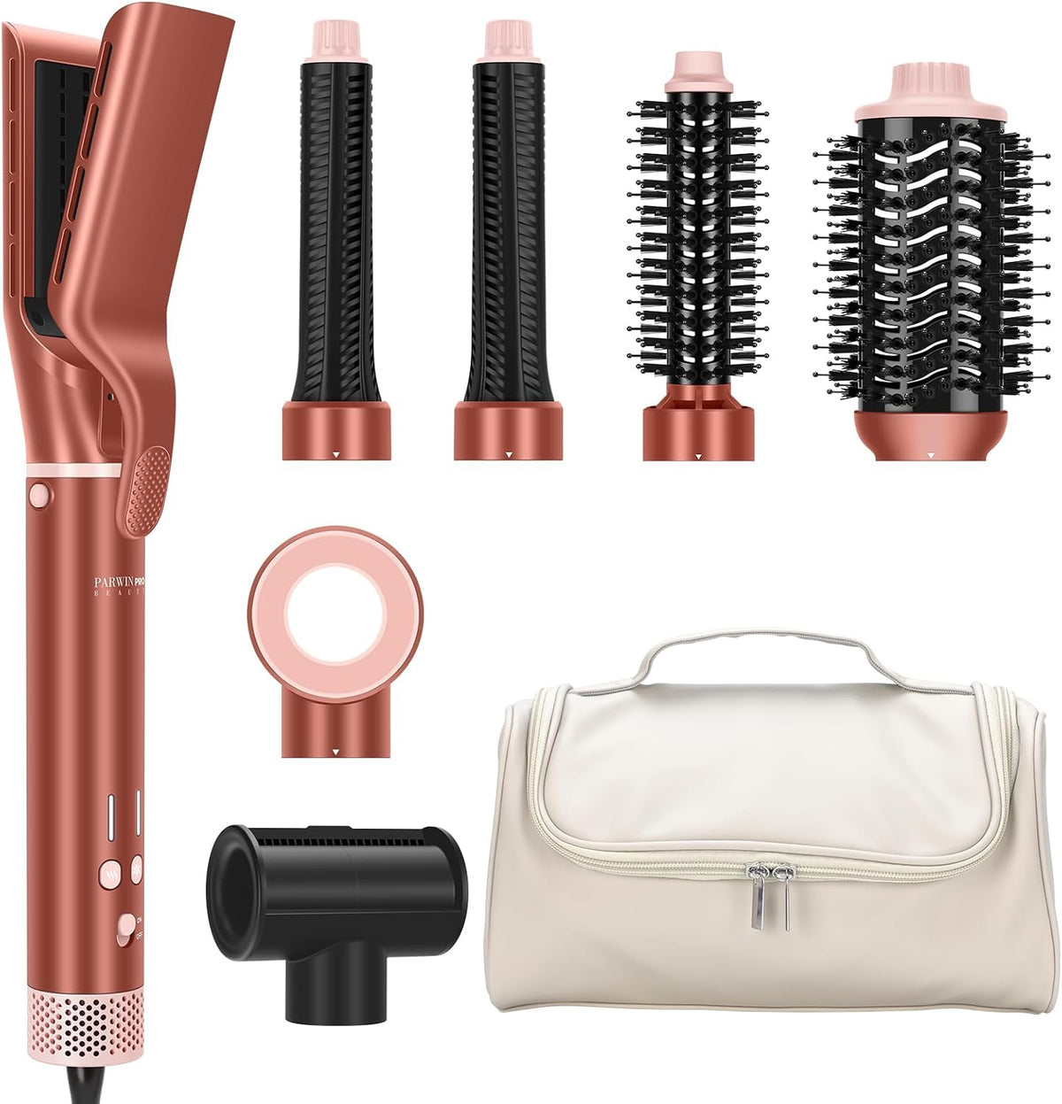 Appareils multifonctionnels, 28 mm, PARWIN PRO BEAUTY, Air Styler 7 en 1, MaxAIR 2.0 Kit multi-styler