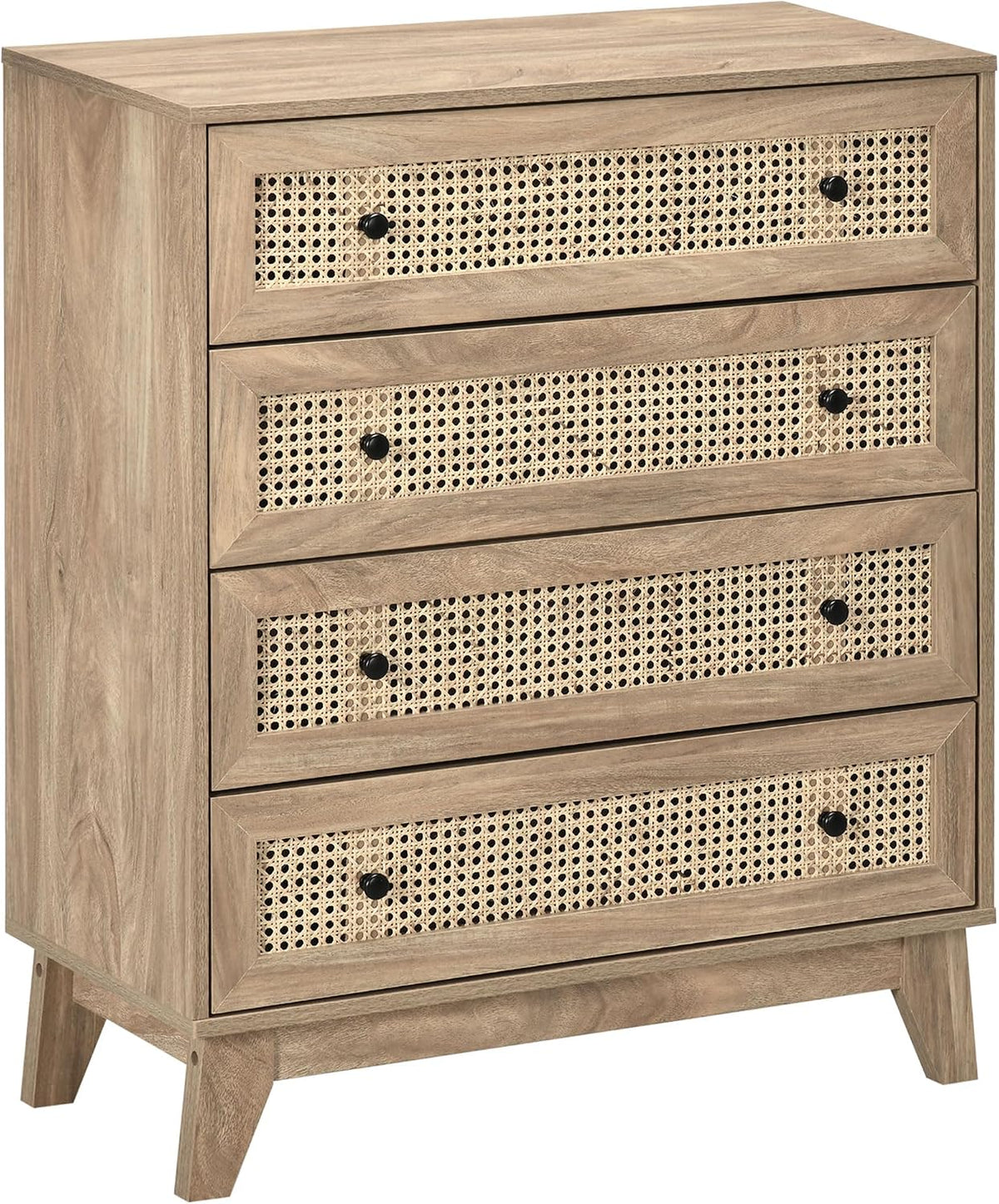 HOMCOM Commodes, 80 × 35 × 95 cm, avec tiroirs, bois