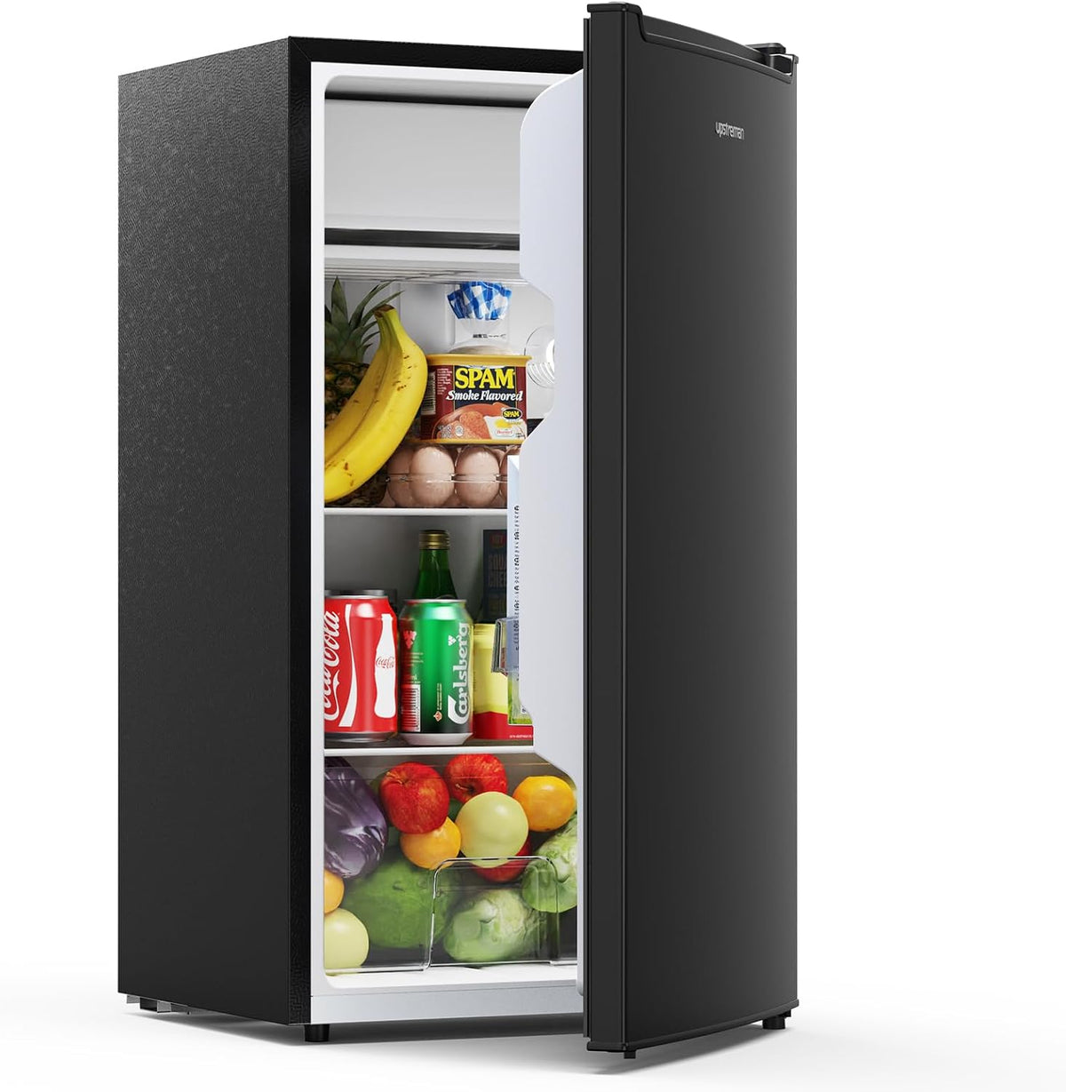 réfrigérateur CR85, 10,3 cm, réglable, noir, pour le bureau, pour la chambre, Upstreman, Upstreman 85 Litres Petit Frigo