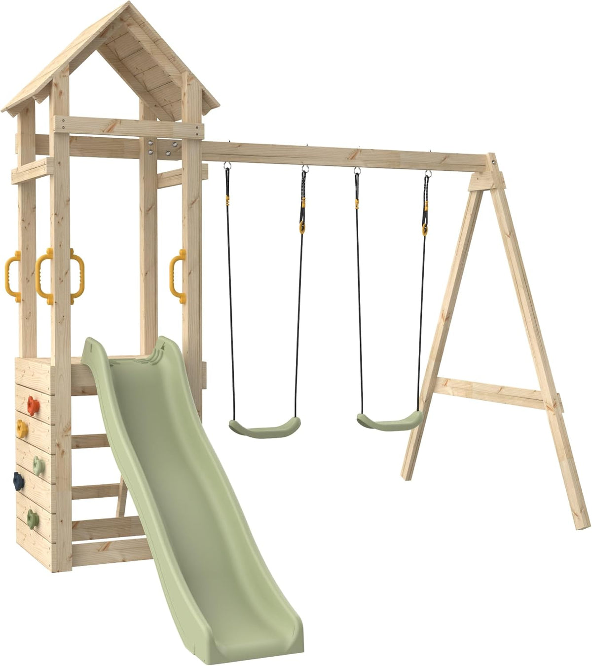 Balançoires H240, 240 cm, TP, TP Toys Aire de Jeux 2 Balançoires, H240 Cm