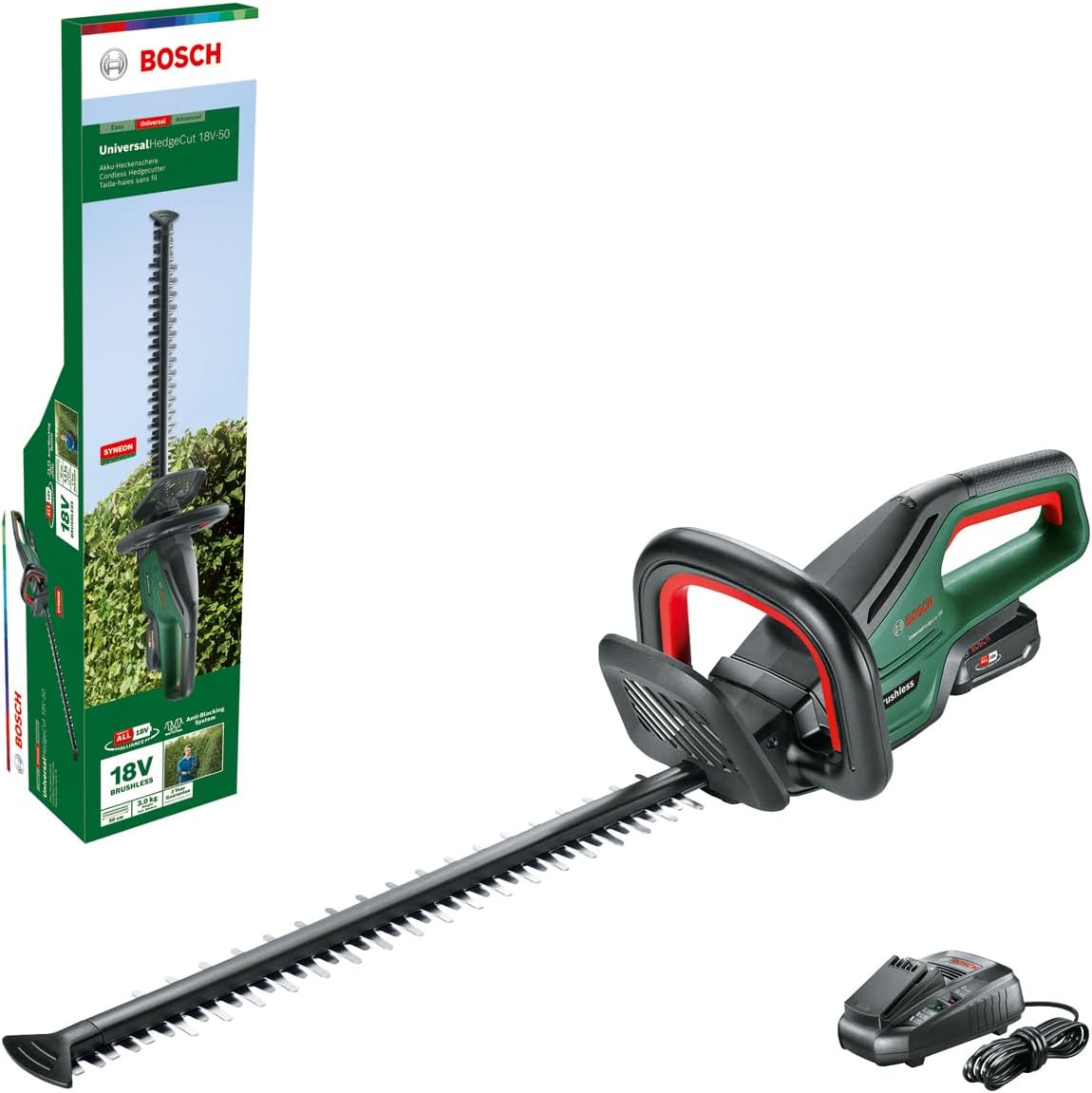 Bosch Taille-haies, 50 cm, 18V, sans fil