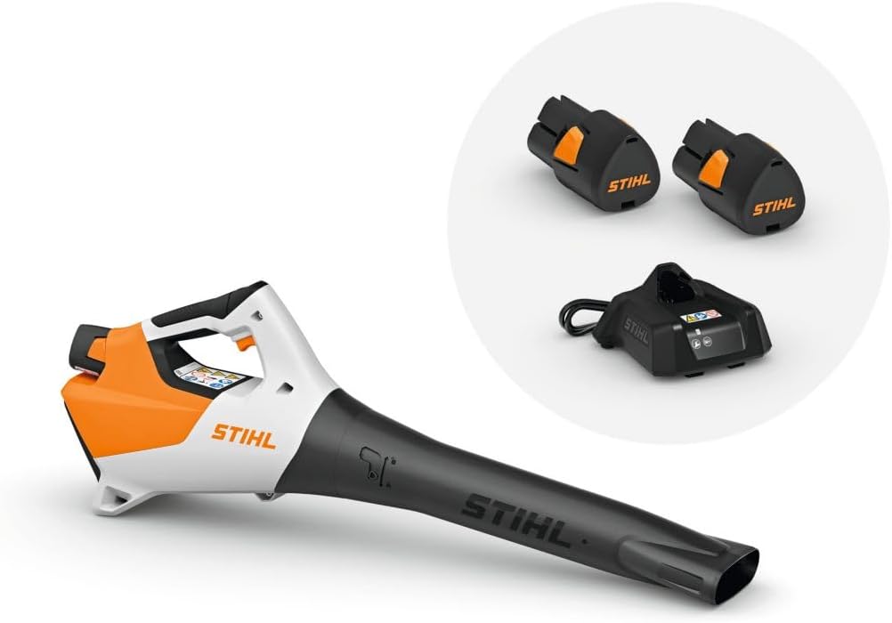 Souffleurs de feuilles AS2, Stihl, Souffleur BGA 30 Stihl avec 2 piles AS2 et un chargeur AL1