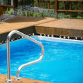 piscine, 1 pièces, acier inoxydable, pour le jardin, SOYALS