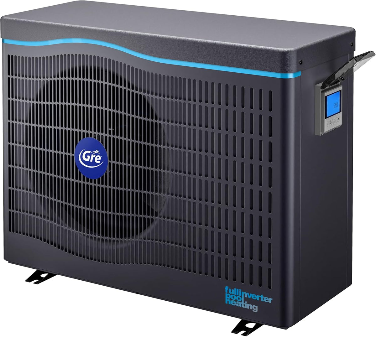 piscine HPGIC30, 50 mm, vert, Gre, - Bomba de Calor Full Inverter Para Piscinas de