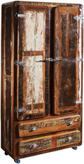 armoire, 90 × 38 × 185 cm, bois massif, MASSIVMOEBEL24.DE