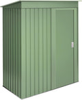 armoire, 86 × 162 × 181cm, métal, vert, pour le jardin, wasabi