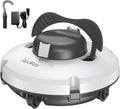 aspirateur S100, sans fil, Redkey, 200Min Nettoyage Puissant 18° Pente, Aspirateur Piscine pour Piscines Hors Sol jusqu'à 120m2