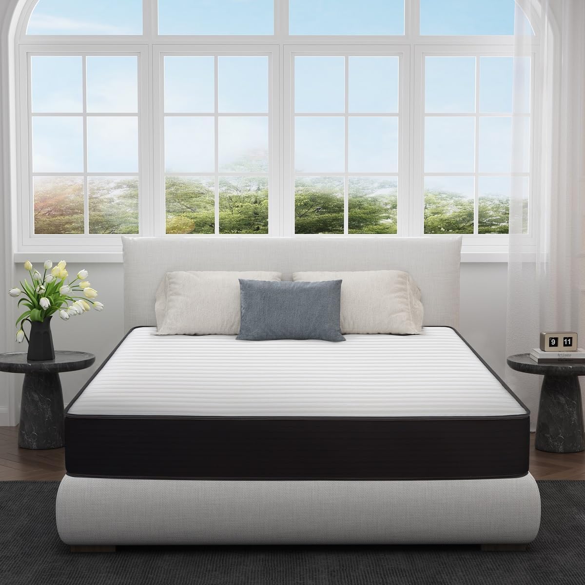 matelas, 140 × 190 cm, Buartttbear, Matelas 140x190 cm, Epaisseur 20 cm