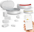 Alarmes maison, somfy, Somfy 1875255 - Home Alarm Advanced Plus, Alarme Maison connectée avec détection Avant Intrusion, Compatible avec Alexa