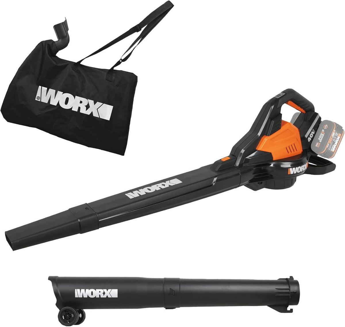 aspirateur WG583E.9, 40V, sans balais, WORX