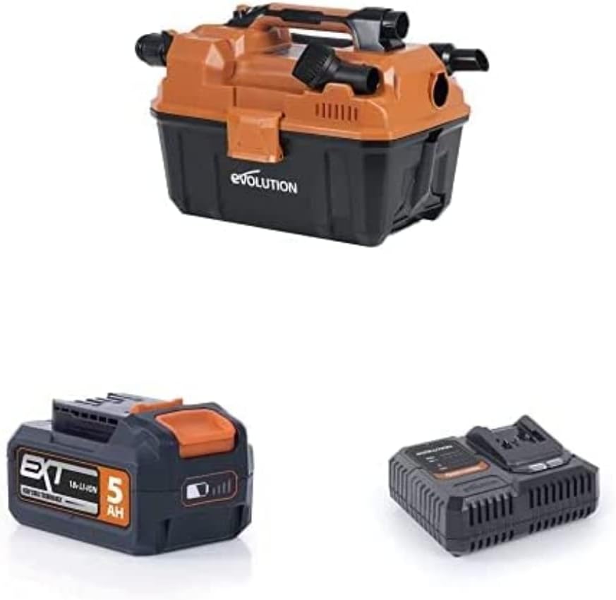 aspirateur R11VAC-LI, sans fil, Evolution Power Tools