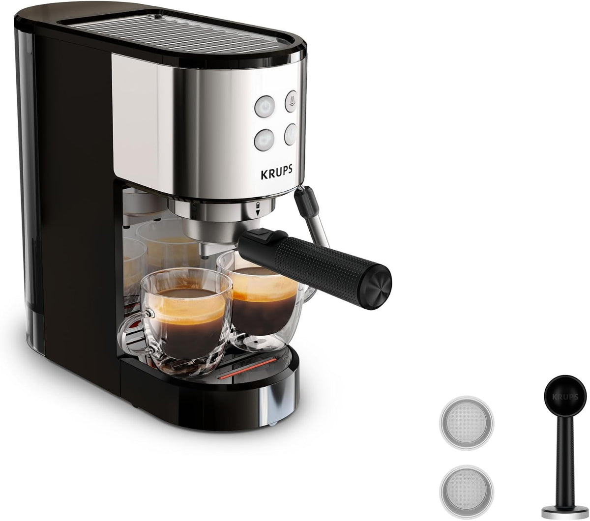 Machines à expresso et cappuccino, 14.3cm, KRUPS