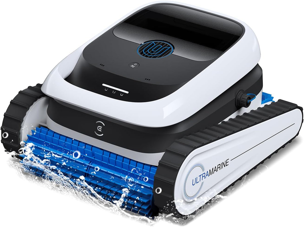 aspirateur, 300 L, commande intelligente, blanc, ECOVACS, ECOVACS Ultramarine P1 Robot Piscine Nettoyage Fond et parois, 180 m2