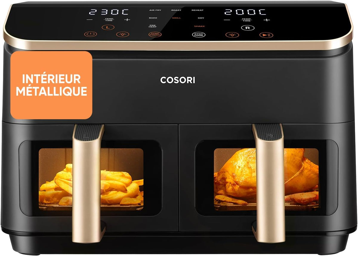 friteuse sans huile R903, 8,5L, Cosori, 5L Intérieur