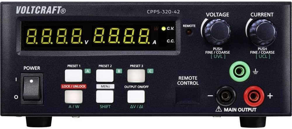 Blocs d'alimentation CPPS-320-42, 42 V, 320 W, réglable, VOLTCRAFT