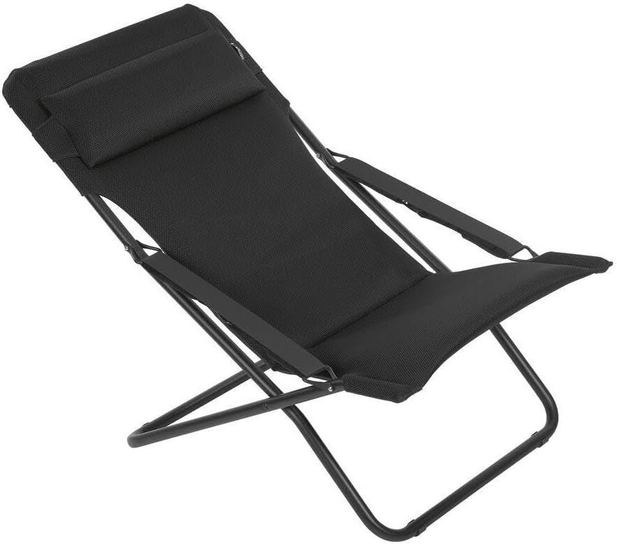 matelas, acier, pour le jardin, pour la terrasse, Lafuma, Piscine et Jardin -3 Positions