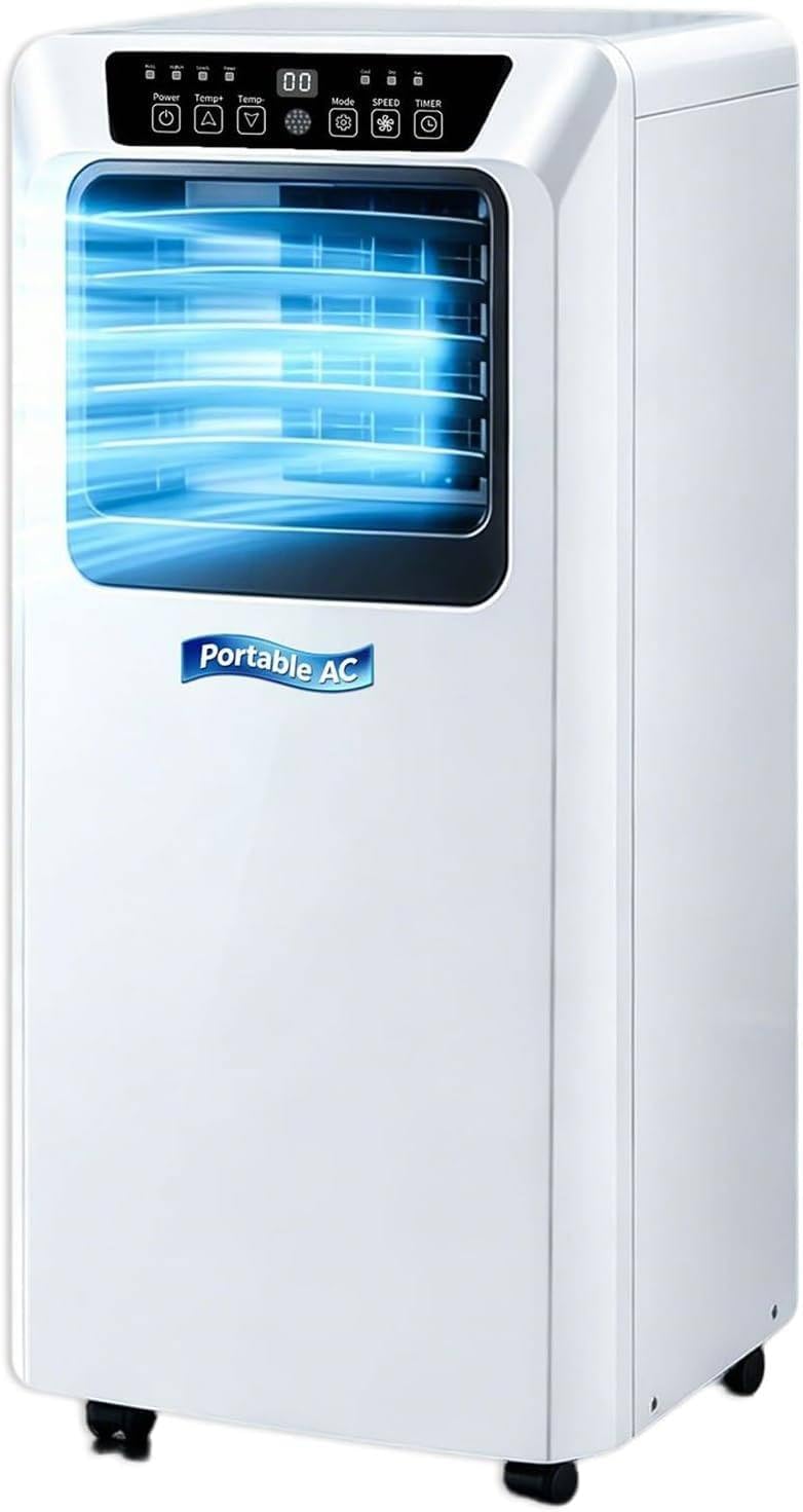 climatiseur, pour la chambre, WANGYYDS, Climatiseur Mobile 3-en-1 7000/9000 BTU