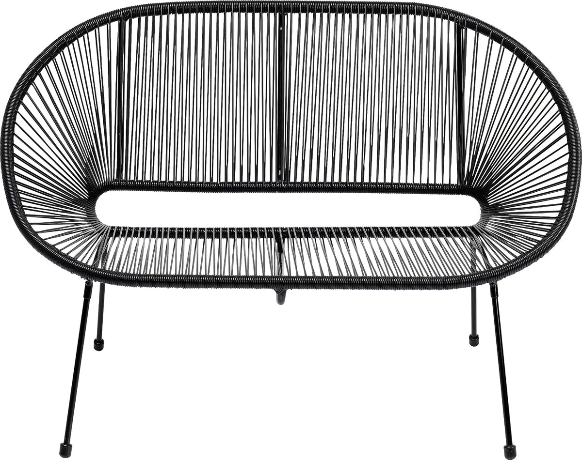 Bancs, 85 × 73 × 78 cm, noir, Kare, Design Banquette Acapulco Noire