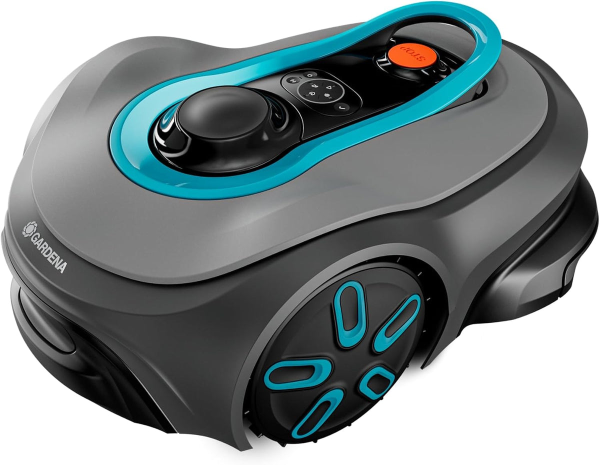 Tondeuses robot, sans fil, commande intelligente, Gardena, Gardena Smart SILENO Free Set 600 m2 Robot Tondeuse, pour pelouses jusqu'à 600 m2