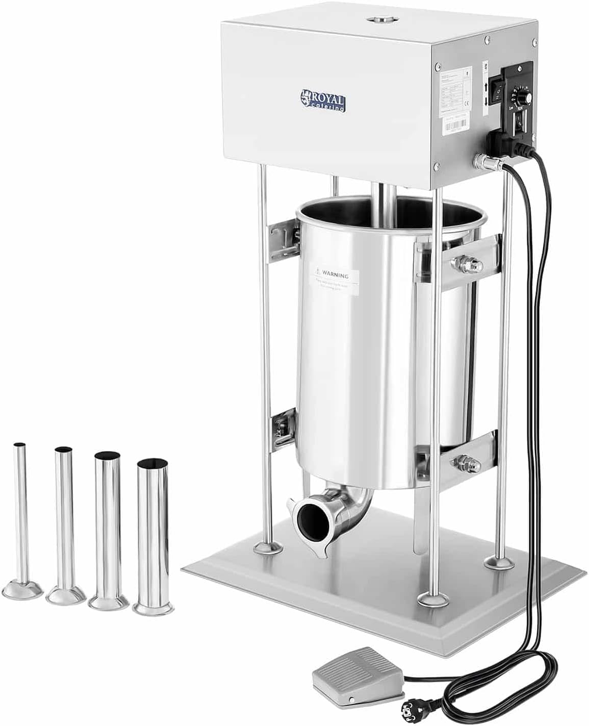 Serre-joints à barres RCWF-10LE-H, 38mm, 230W, Royal Catering, moteur 230W, incl. tubes de remplissage (16