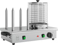 Appareils à hot dog GHM2001, 54 × 30 × 39 cm, 100 °C, 550 W, acier inoxydable, argent, METRO Professional