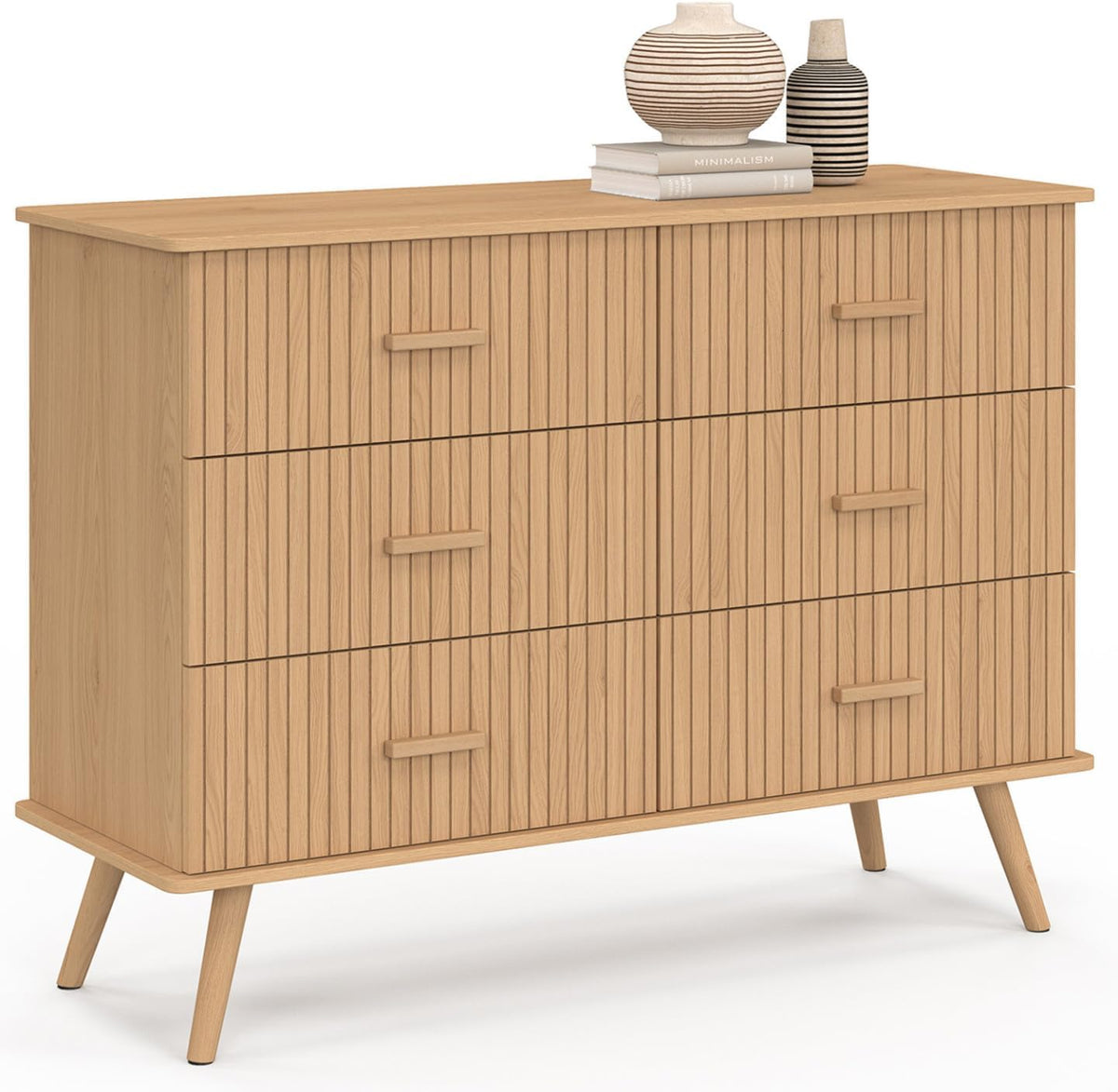 Commodes, 110 cm, avec tiroirs, bois, IDMarket